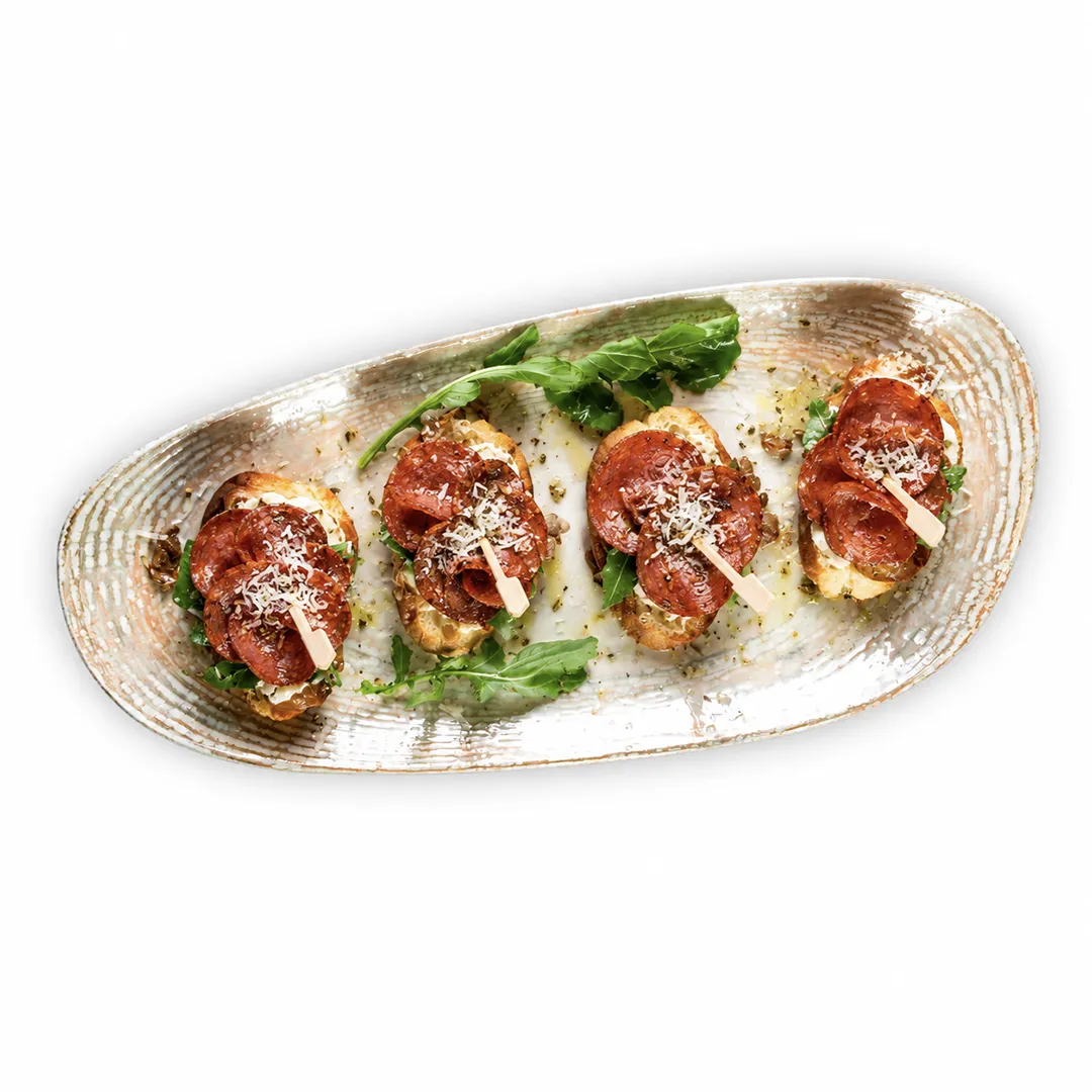 Pepperoni Bruschetta Pepperoni Bruschetta - Görsel 1
