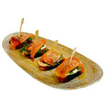 Salmon Bruschetta